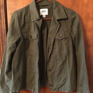Army green jacket